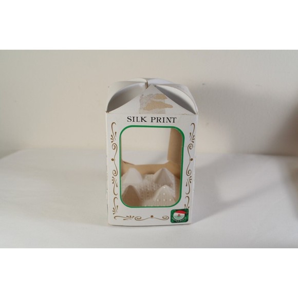 Silk Print Disney Bulb Ornament Vintage Mickey and Minnie Glass Kurt Adler - Picture 7 of 11